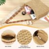 Women’s Brown Straw Shoulder Bag